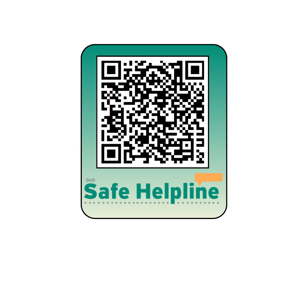 Safe Helpline QR Code Sticker (50 pack) 